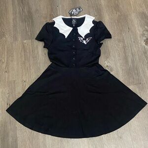 NWT Dolls Kill / The Grave Girls Hello To Nightfall Mini Dress